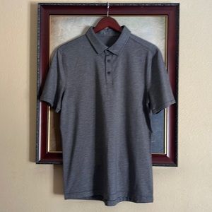 Luluslemon Athletica mens polo shirt medium